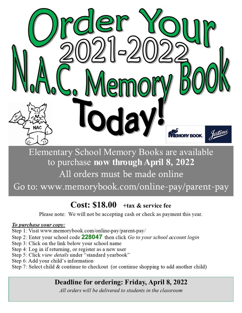 2022 NAC memory book
