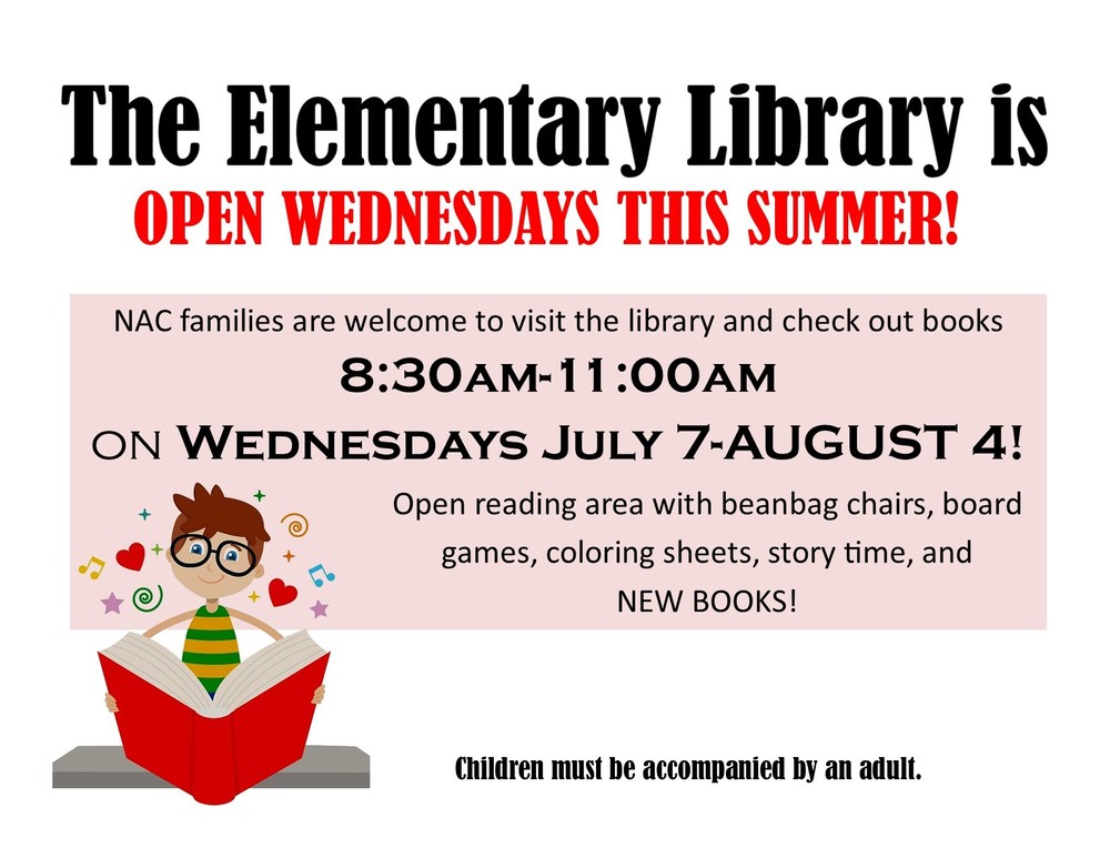 Open summer library hours